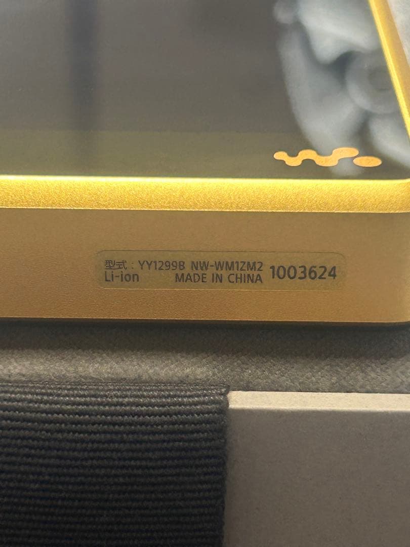 NW-WM1ZM2本体＋レザーケース