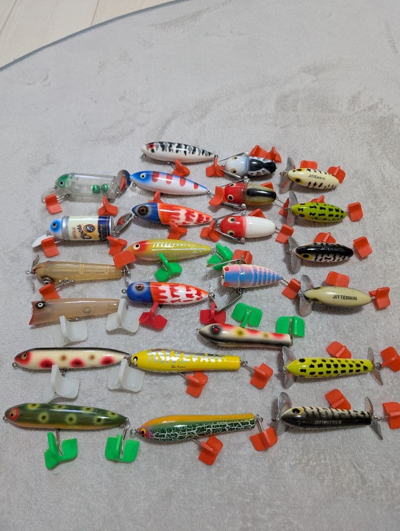 バス　トップウォータープラグ　５２個まとめ売り