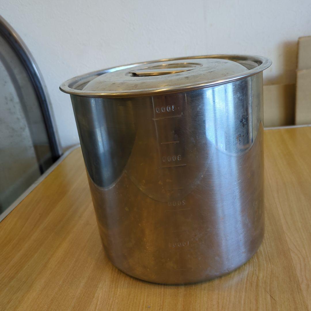 モ*ル様 業務用ステンレス キッチンポット　12〜22cm　6個セット