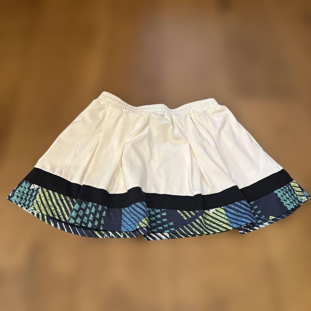 Admiral テニスウェア Mサイズ Tシャツスカート3点セット　白　緑