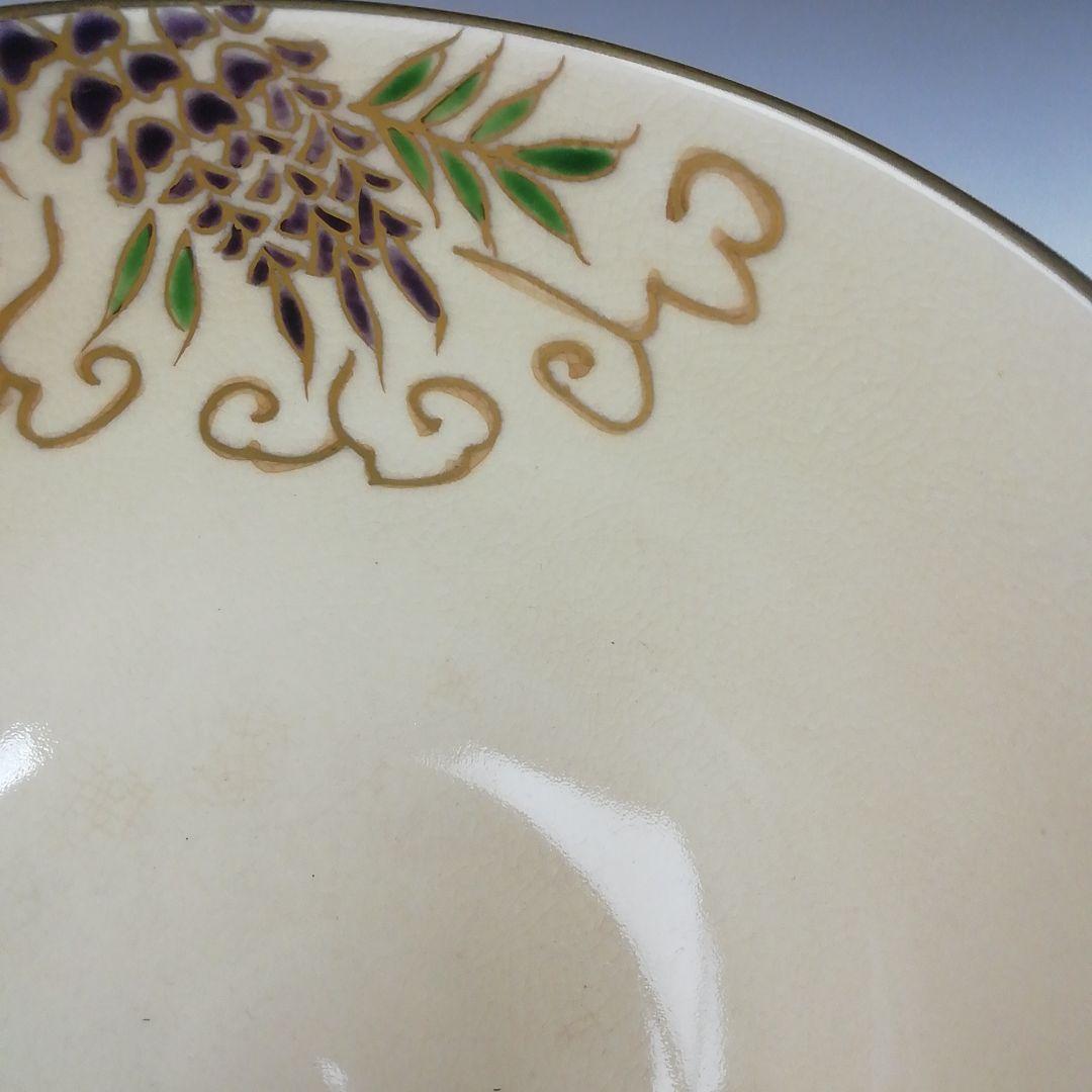 Ｔ６３４　茶碗　『仁清　花車』『寿楽 造』　共箱　抹茶碗　茶道具