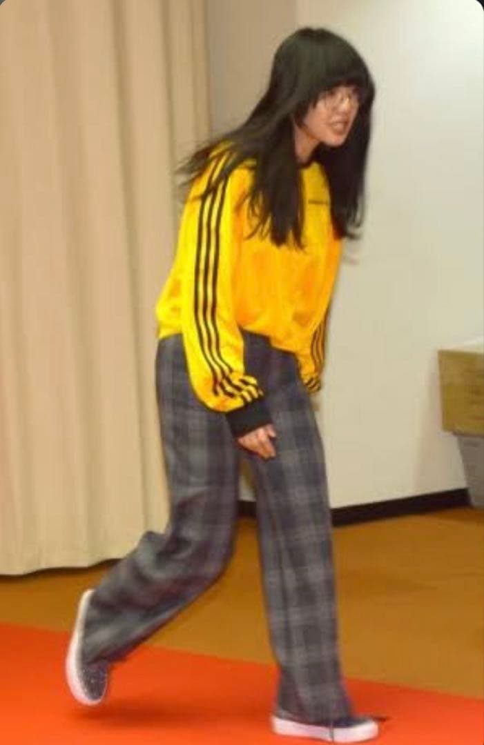 adidas デサント製　希少　ゲームシャツ ロンT