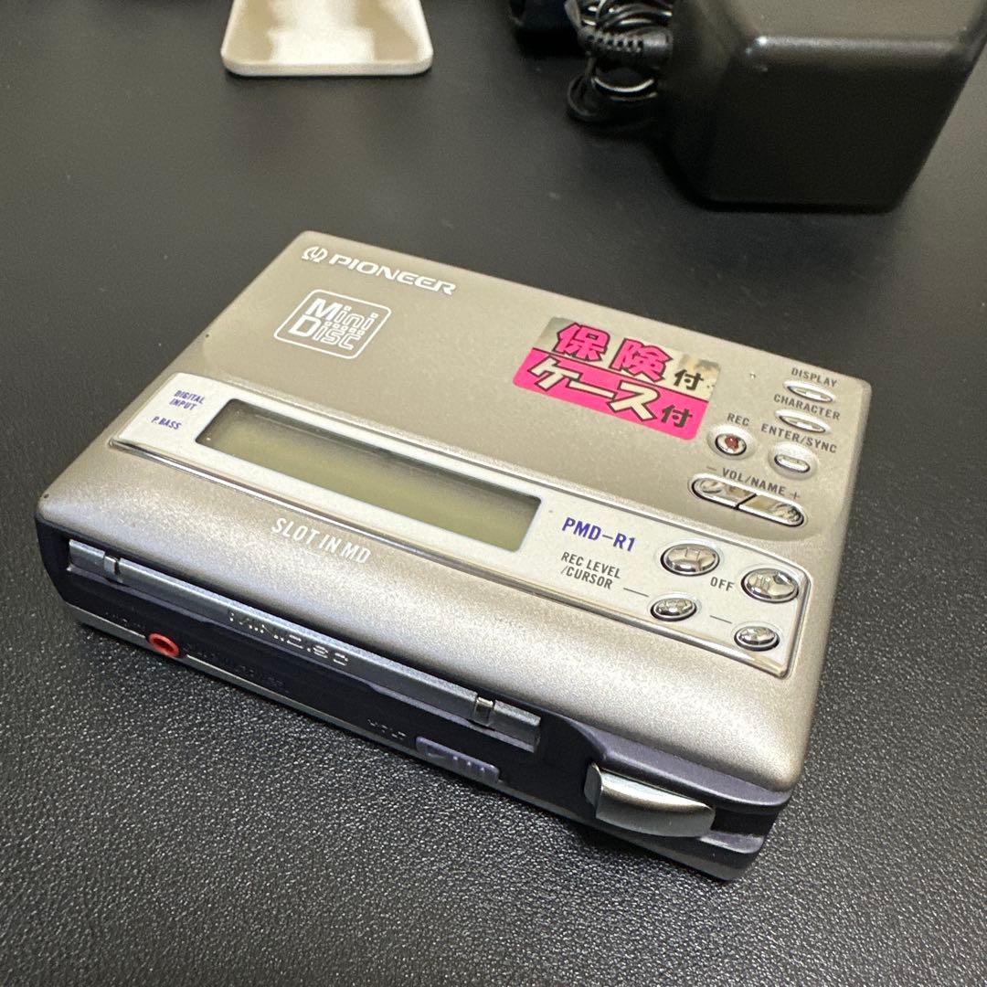 希少PIONEER MDレコーダー PMD-R1通電確認済　ジャンク扱い　美品
