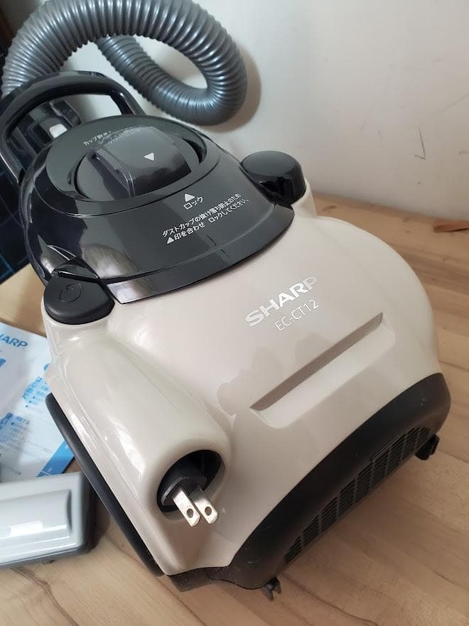 SHARP EC-CT12-C サイクロン式掃除機　説明書付属　シャープ