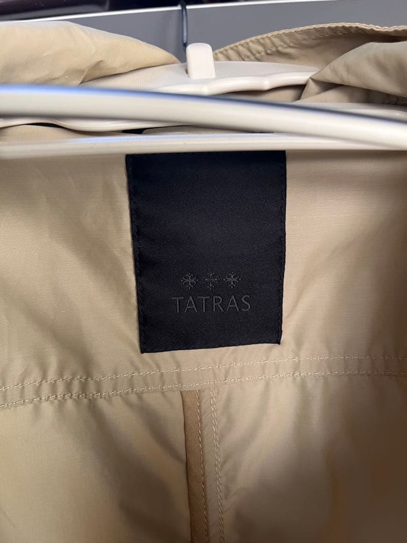 PATRAS ベージュ モッズコート フード付き