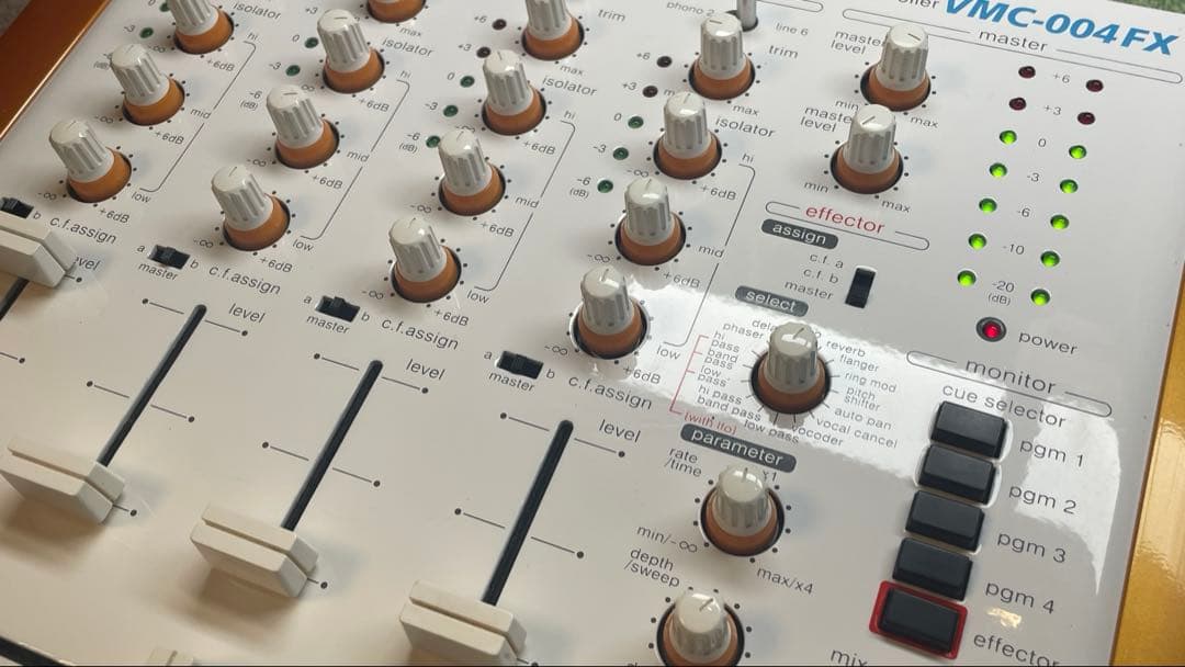 【音出確認済•希少】VESTAX VMC-004 FX/純正アダプター付