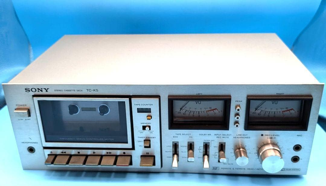 【レア稼働品】SONY　ソニー　 カセットデッキ　 TC-K5