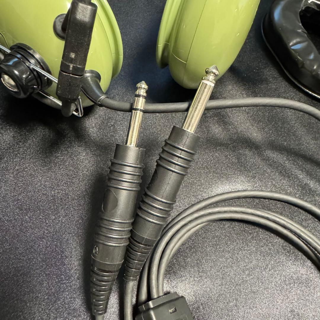 【美品】David Clark Ｈ10-30 ( 固定翼用 ) 航空ヘッドセット