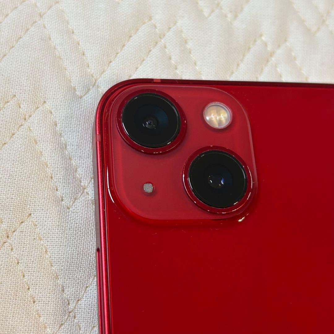 iPhone 13 mini 256GB レッド　赤