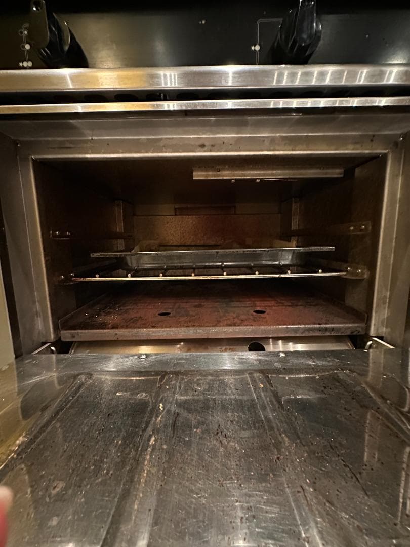 【52様】ガスレンジ3口（防熱板付き）