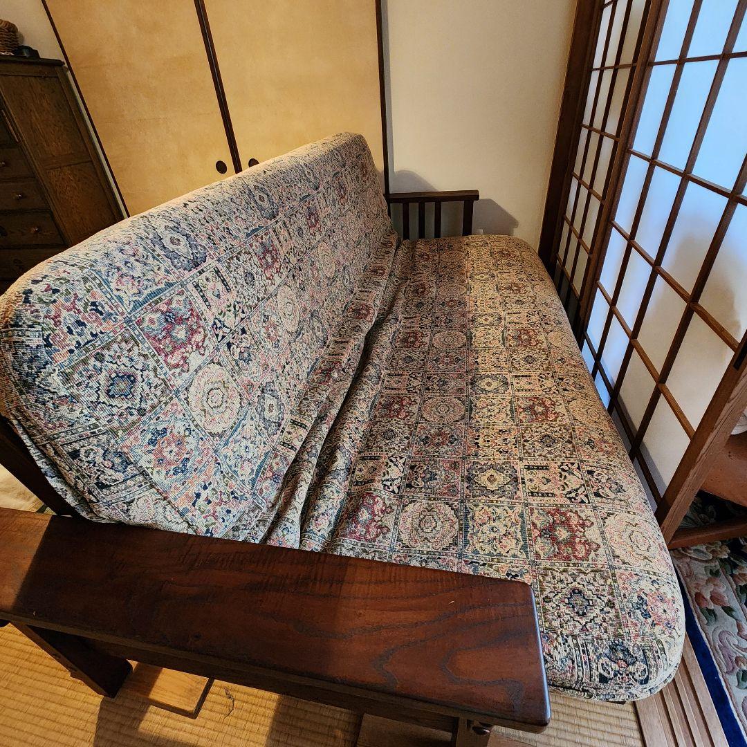 L.L.Beanエルエルビーン　ソファベッド　フートン　木製家具