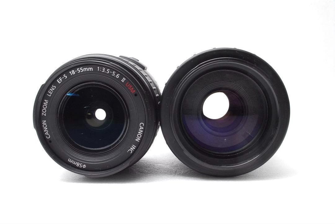 ✨超望遠デビュー✨初心者さんも安心✨✨CANON KISS X7✨ダブルレンズ