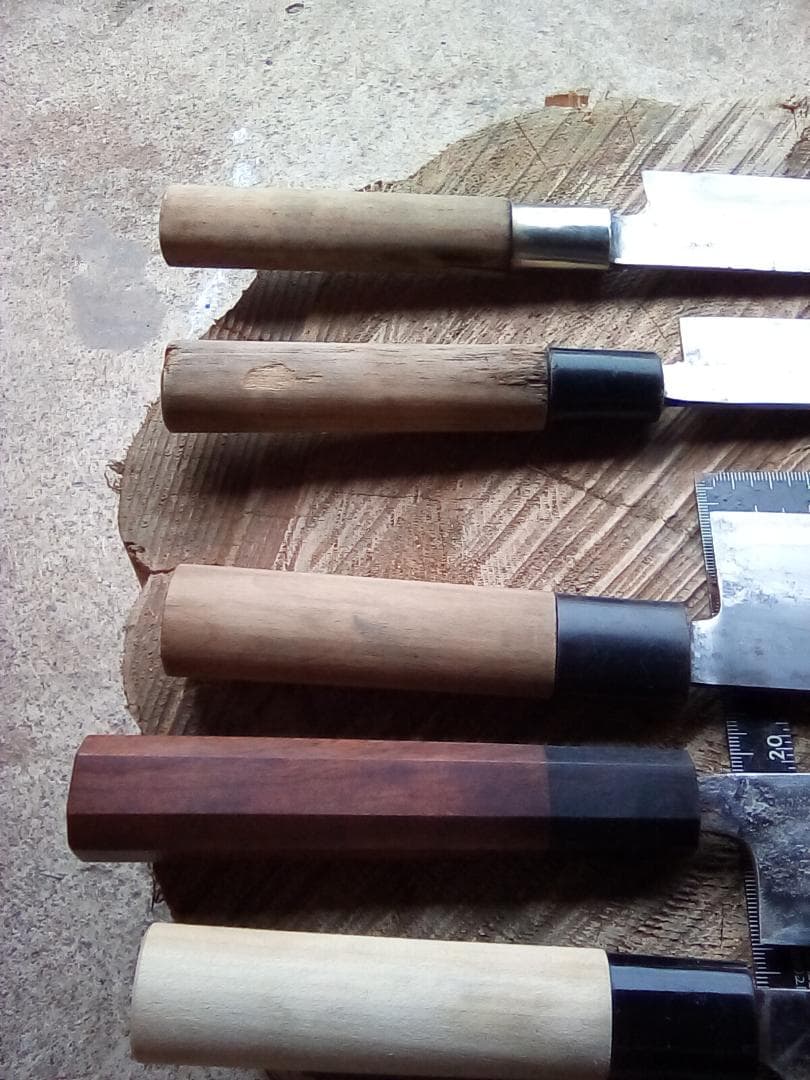 中古　和包丁　5本　鋼