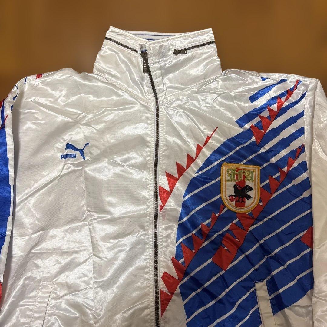 【希少】 サッカー日本代表 ウィンドブレーカー ドーハの悲劇 puma セット