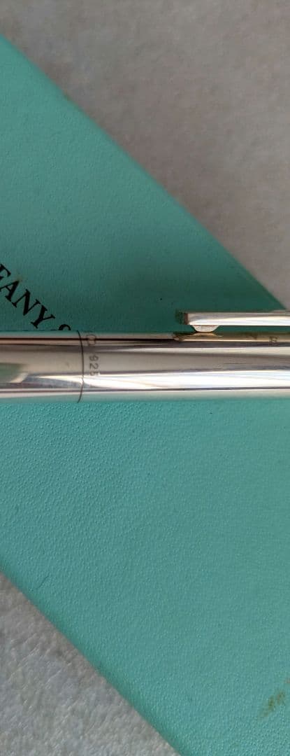 ティファニー　柄ペン　スターリングシルバー