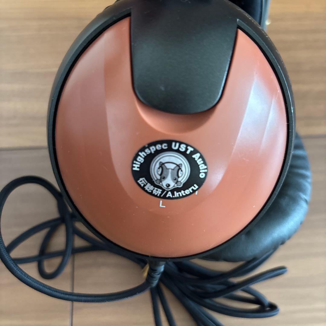 伝聴研　DH-1 有線ヘッドフォン　ブレインスイッチBOX