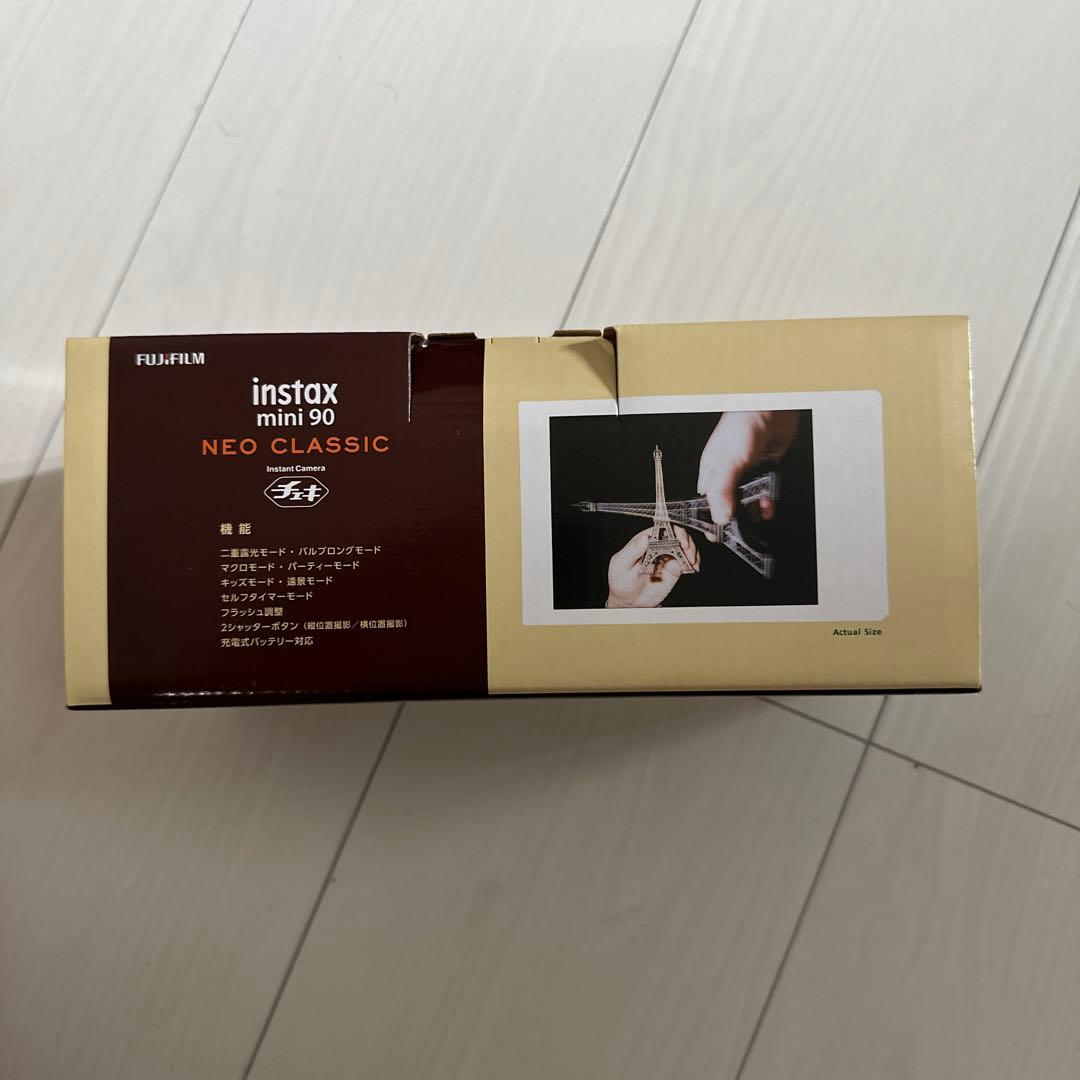 チェキ instax mini 90 ネオクラシック （ブラウン）、フィルム