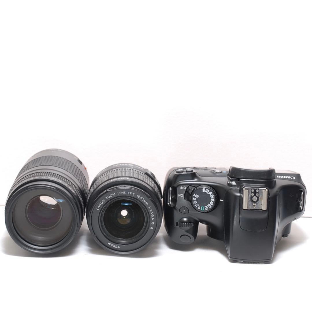 スポーツ観戦におすすめ✨ Canon Kiss X50✨ダブルレンズ✨超望遠