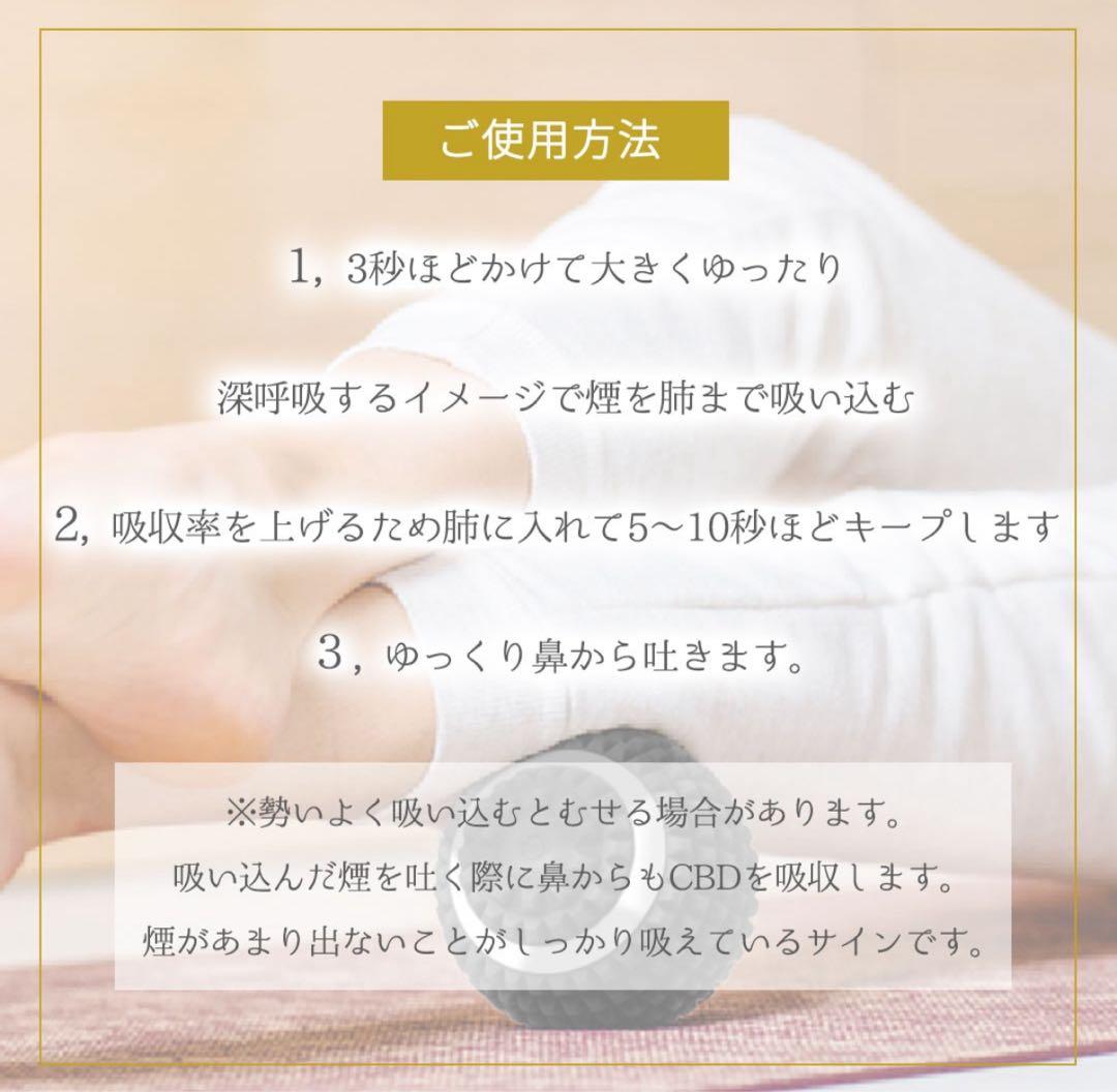 【ReBORN INFINITY】メホラリラクゼアスピレーター　CBD 水素