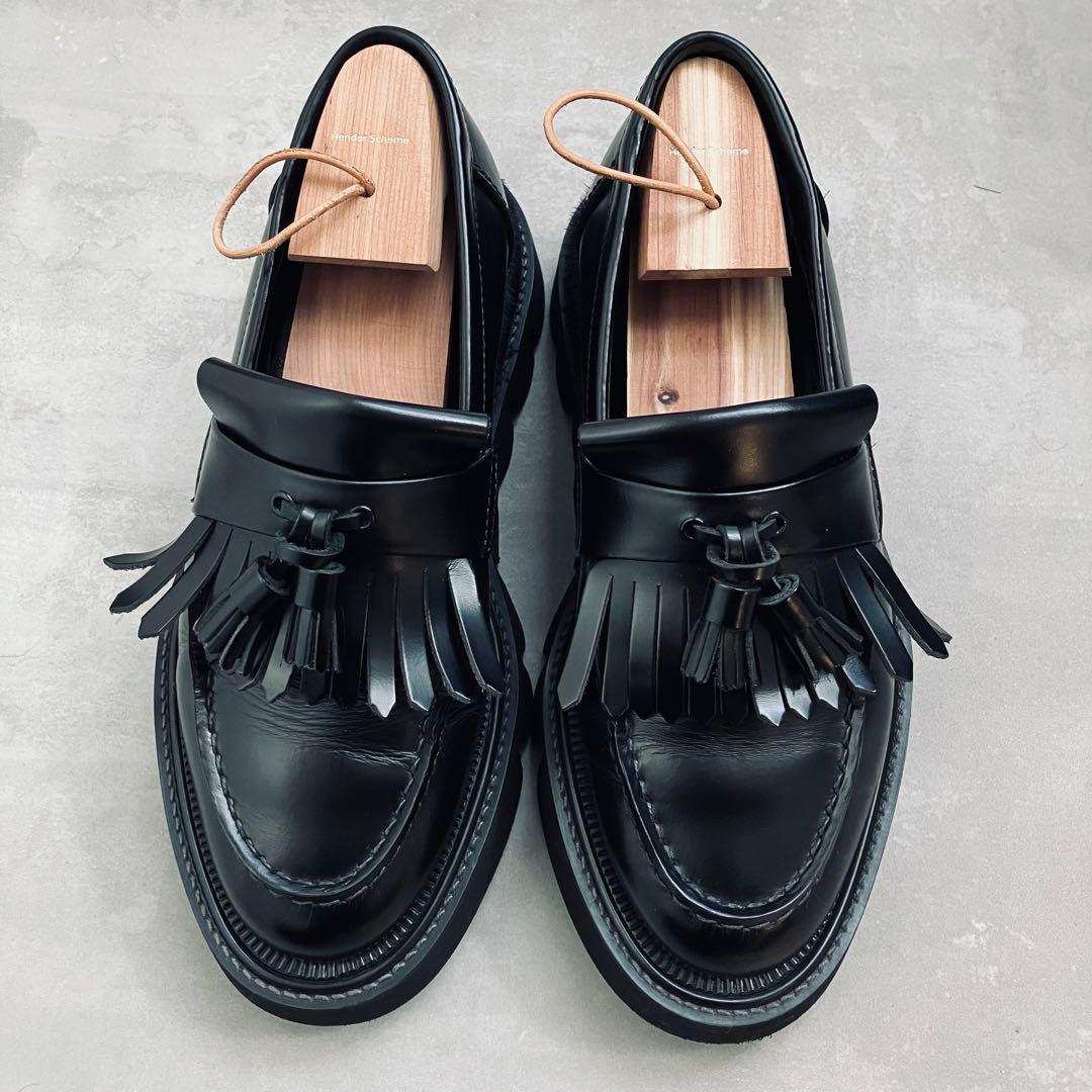 エンダースキーマ ローファー Meadow Kilt Moca size 4