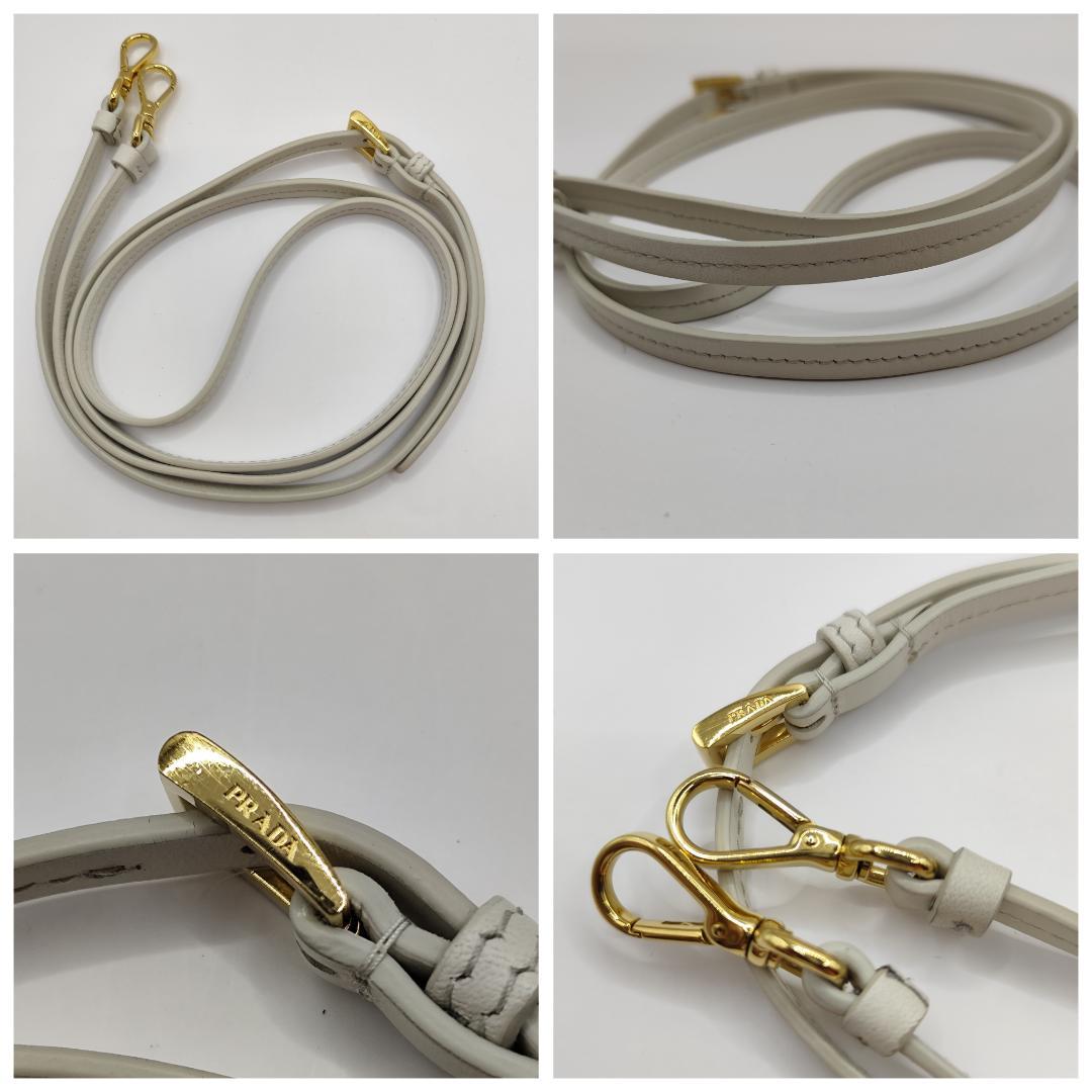 現行極美品！iPhone 16 Pro ケース 三角ロゴ レザーストラップ付