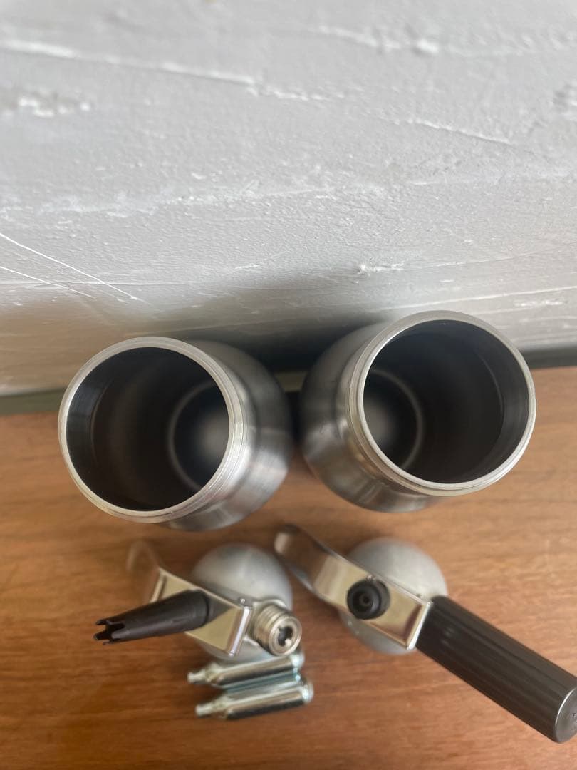 【2本セット】KAYSER ホイップディスペンサー 0.5L＋ミニガスボンベ付き