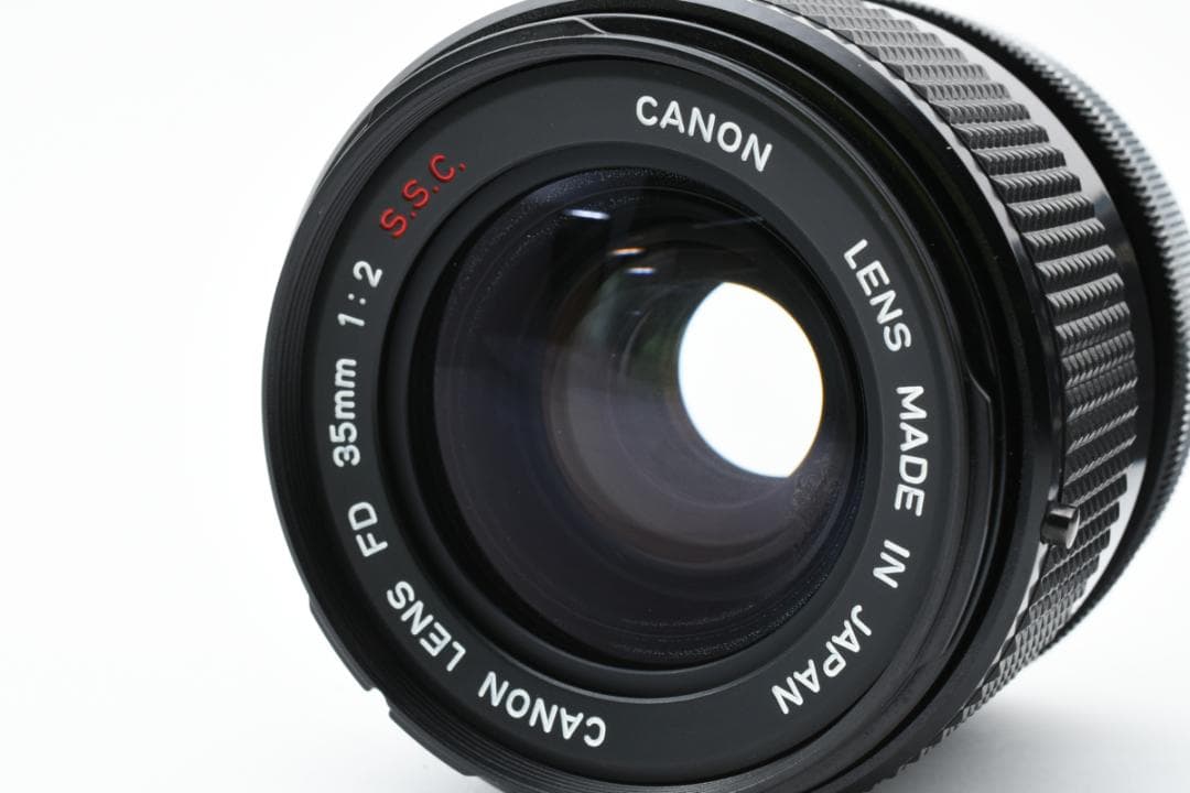 美品★ キャノン AE-1 ブラック FD 35mm F2 S.S.C.