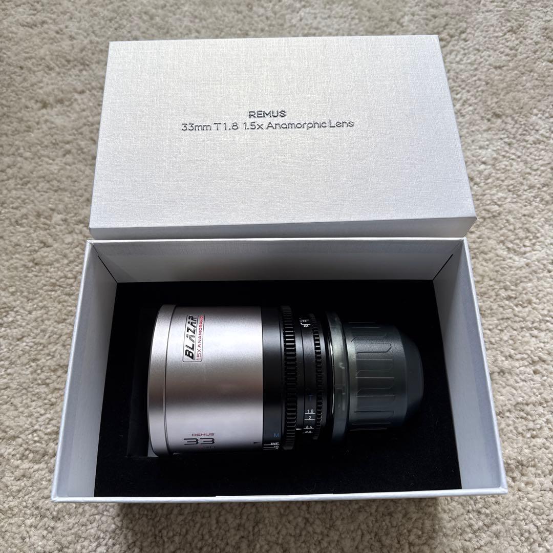 BLAZAR remus33mmアナモルフィックレンズ[Amber flare]