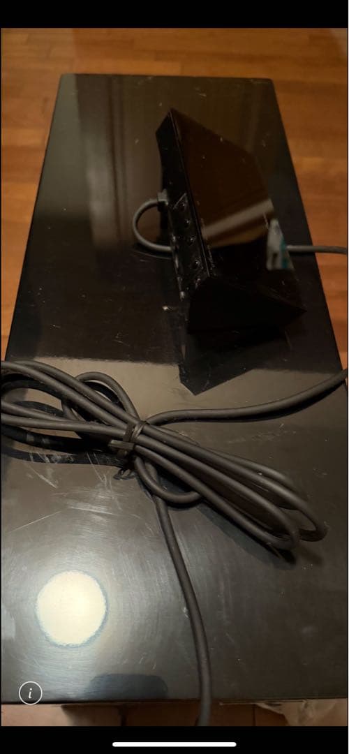 パイオニアサウンドバー 黒 HDMI端子付きテレビのウーファー