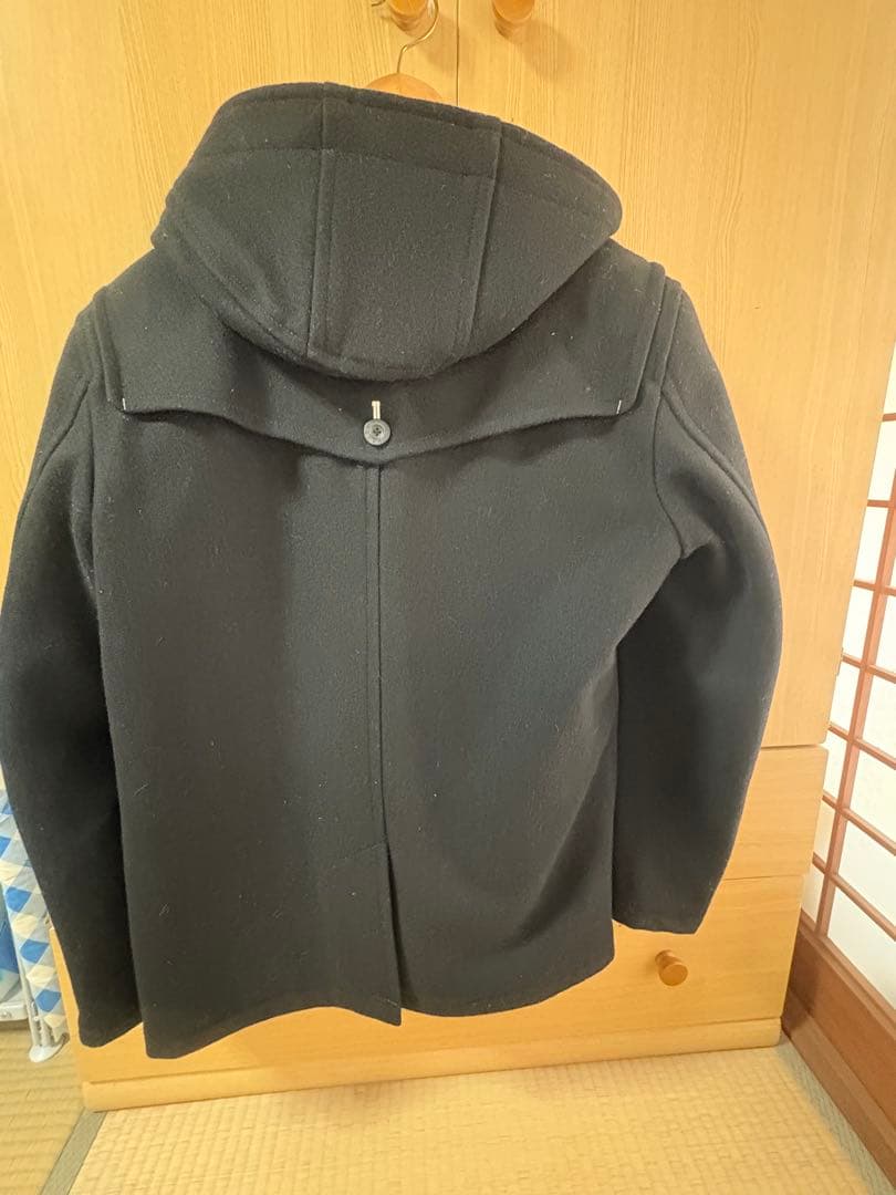 バーバリーブラックレーベル　ダッフルコート 黒　サイズL