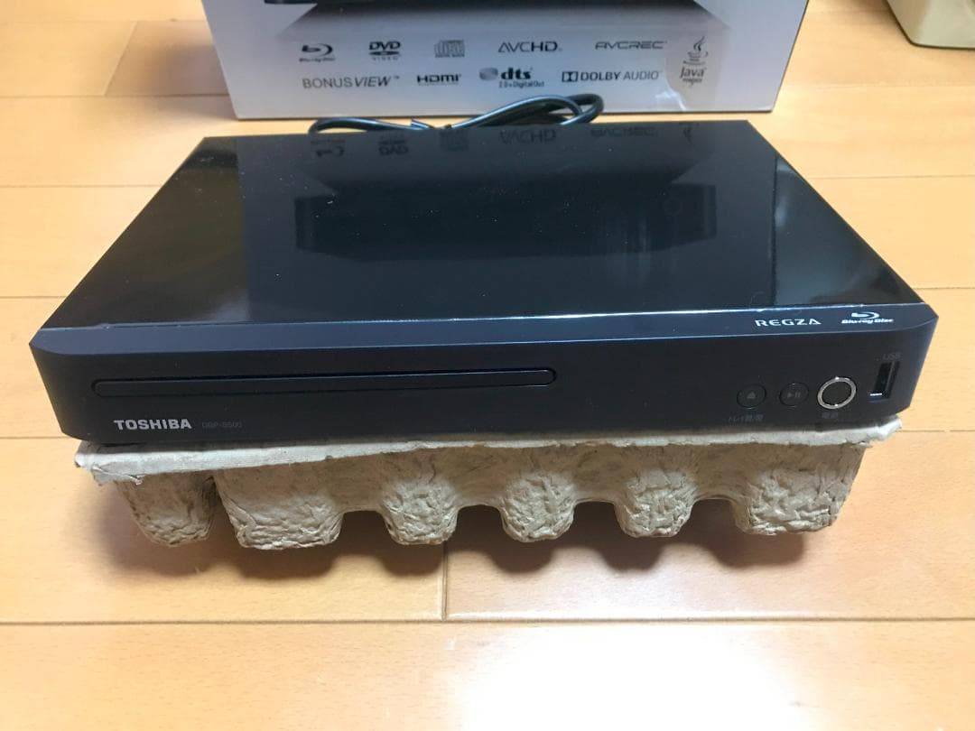 東芝 Blu-rayプレーヤー DBP-S500　21年製