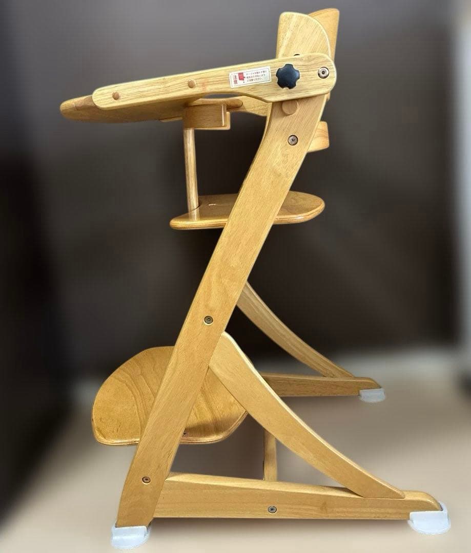 大和屋 すくすくチェアEN テーブル&ガード付ベビーチェア ハイチェア