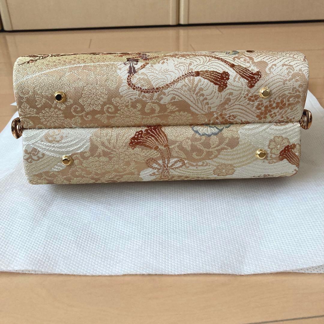 沙織 正絹西陣織 高級草履バック セット 日本製 Mサイズ