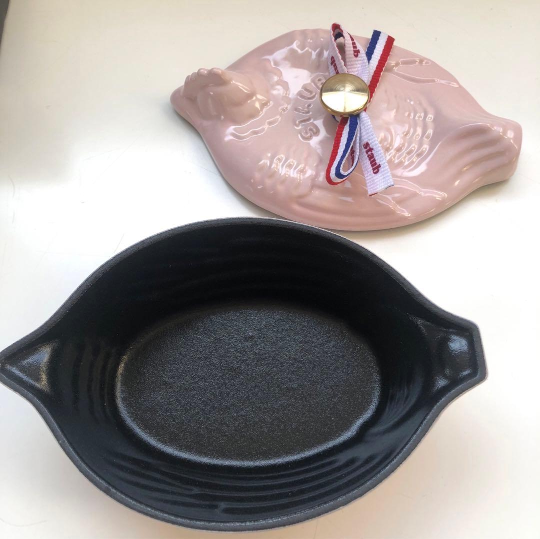 【新品】ストウブ スモールチキンココット 11cm ソルベローズ 生涯保証付