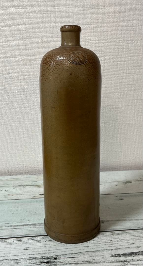 イギリスアンティーク　陶器製ボトル　2個セット