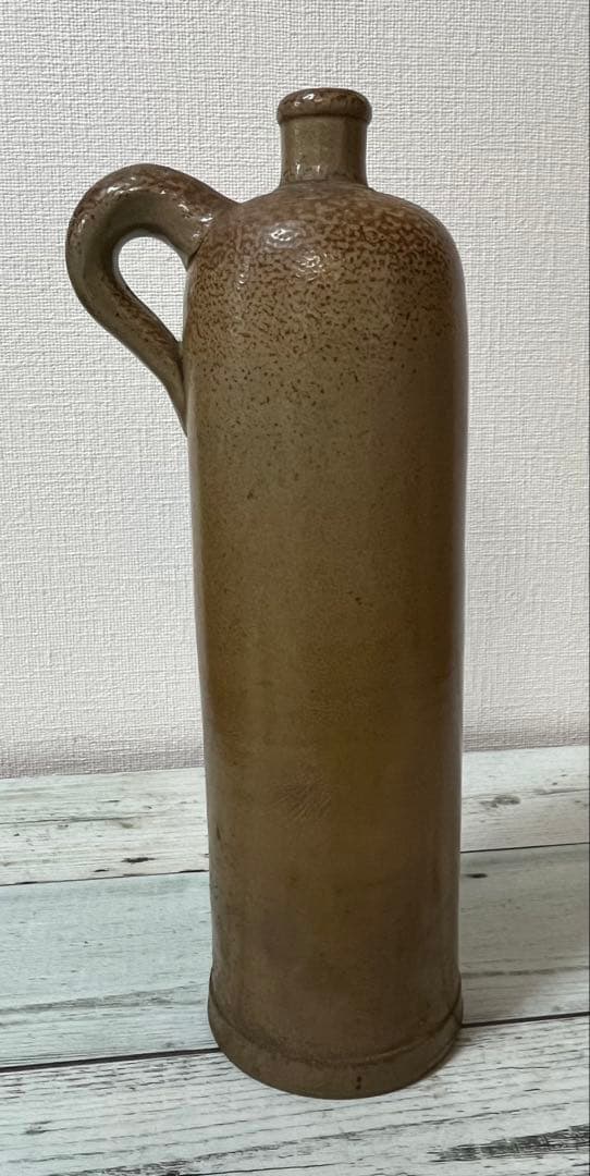 イギリスアンティーク　陶器製ボトル　2個セット