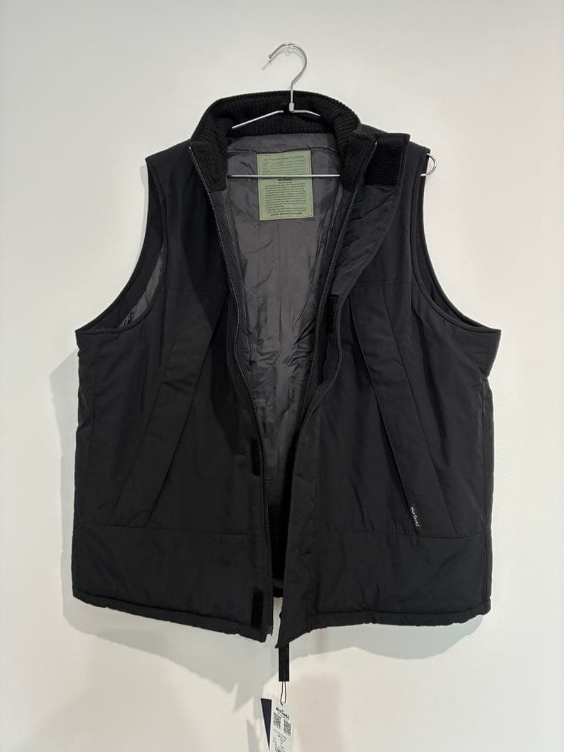 【新品】WILDTHINGS　MONSTER VEST BLACK