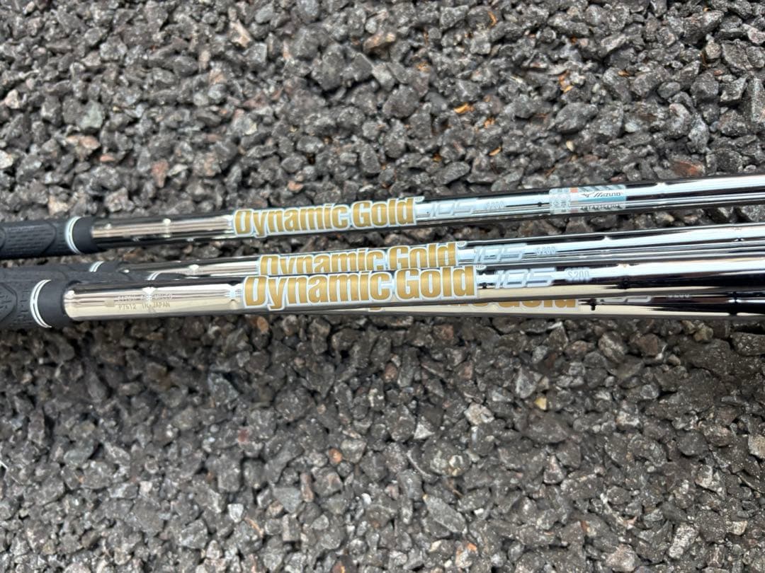 カスタムブラック仕様　ミズノプロ221アイアン　5本セット