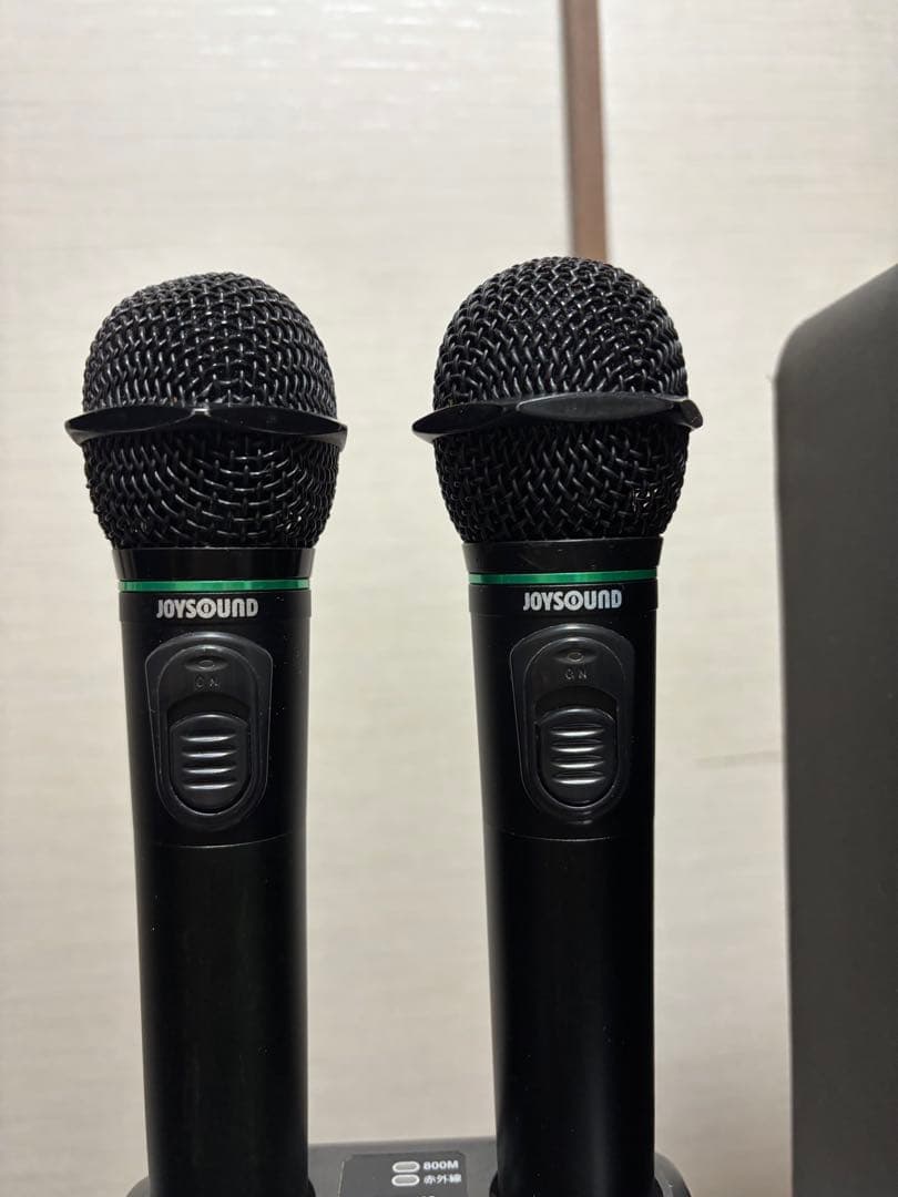 JOYSOUNDワイヤレスマイクセット 美品