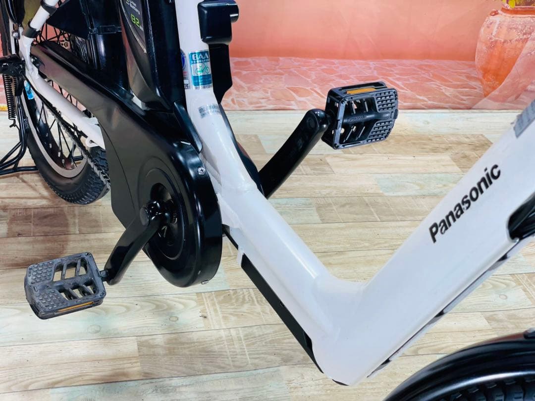 ギュットアニーズ⭐️13AH！パナソニック子供乗せ電動アシスト自転車Y2391