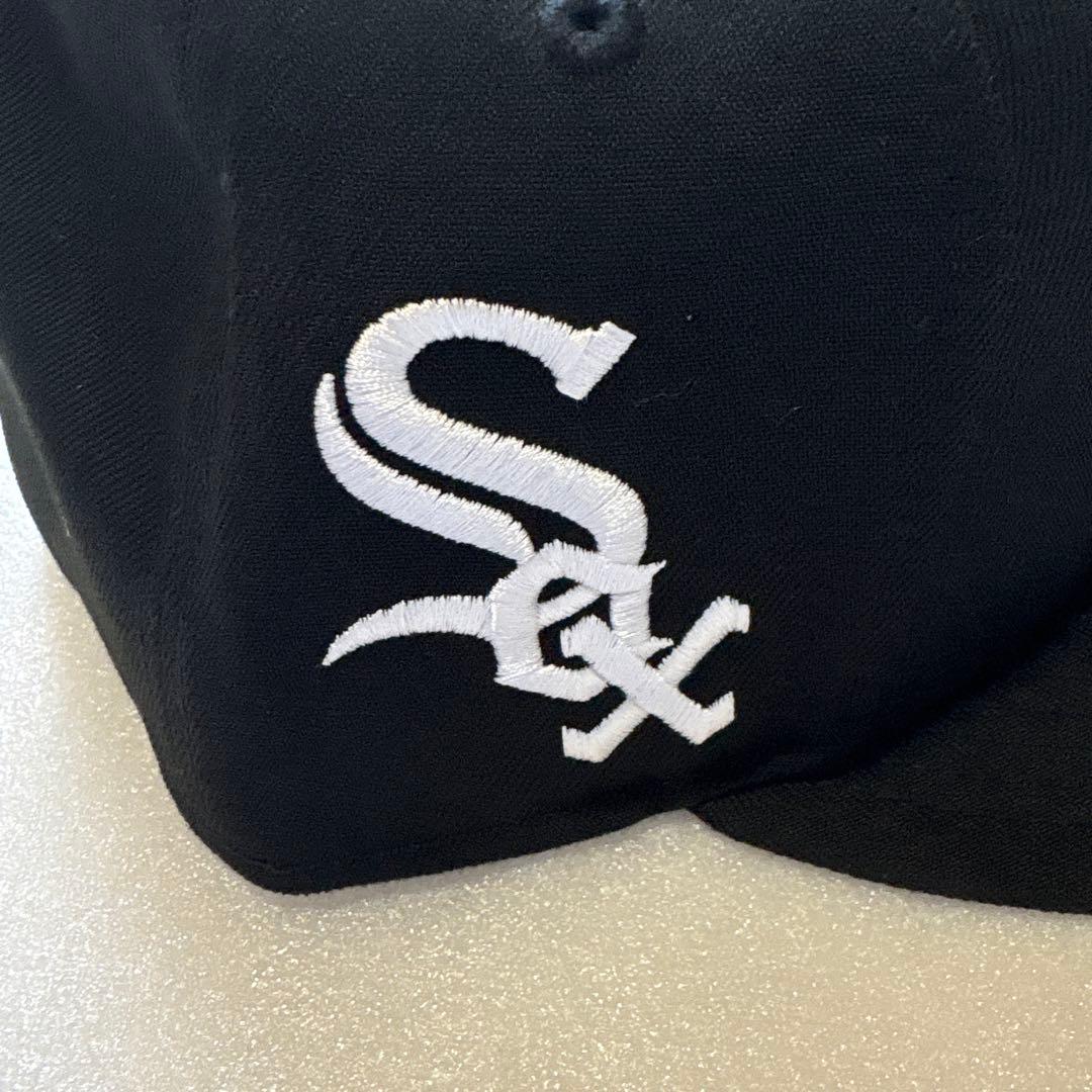 帽子 Supreme x NewEra Box Logo WhiteSox Black
