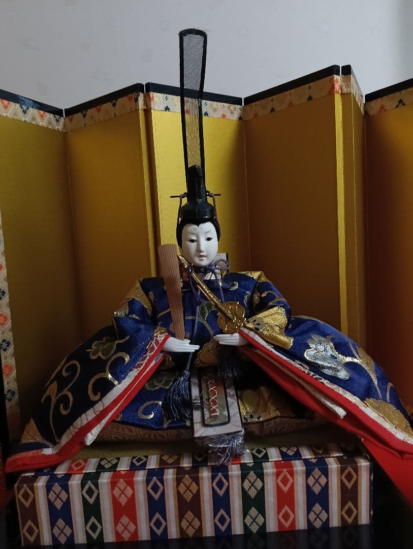 値下げ▼寿鳳びな　雛人形　7段飾り　(埼玉県春日部市でお渡し希望)