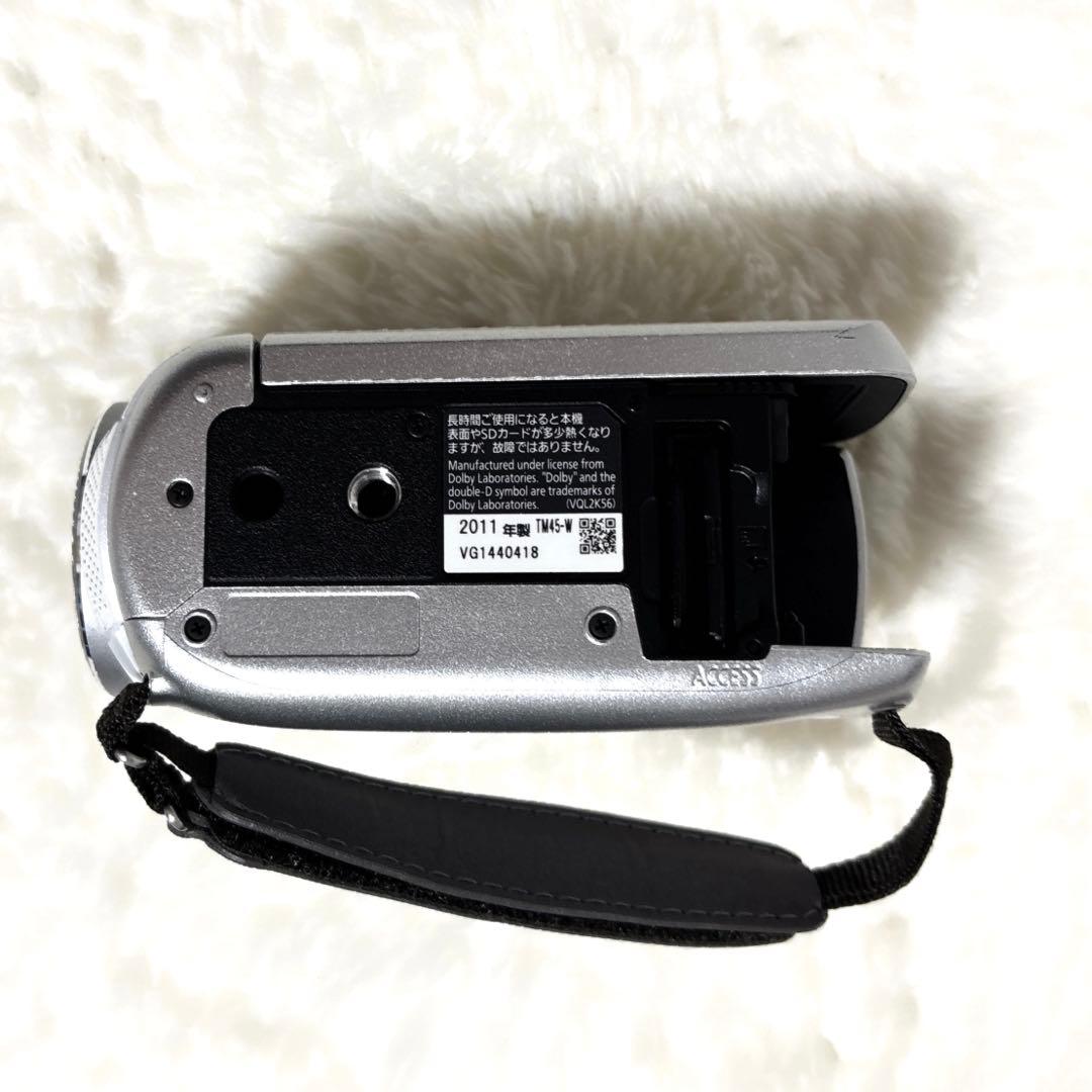 Panasonic HDC-TM45 ビデオカメラ 本体　SDカード ケース付き