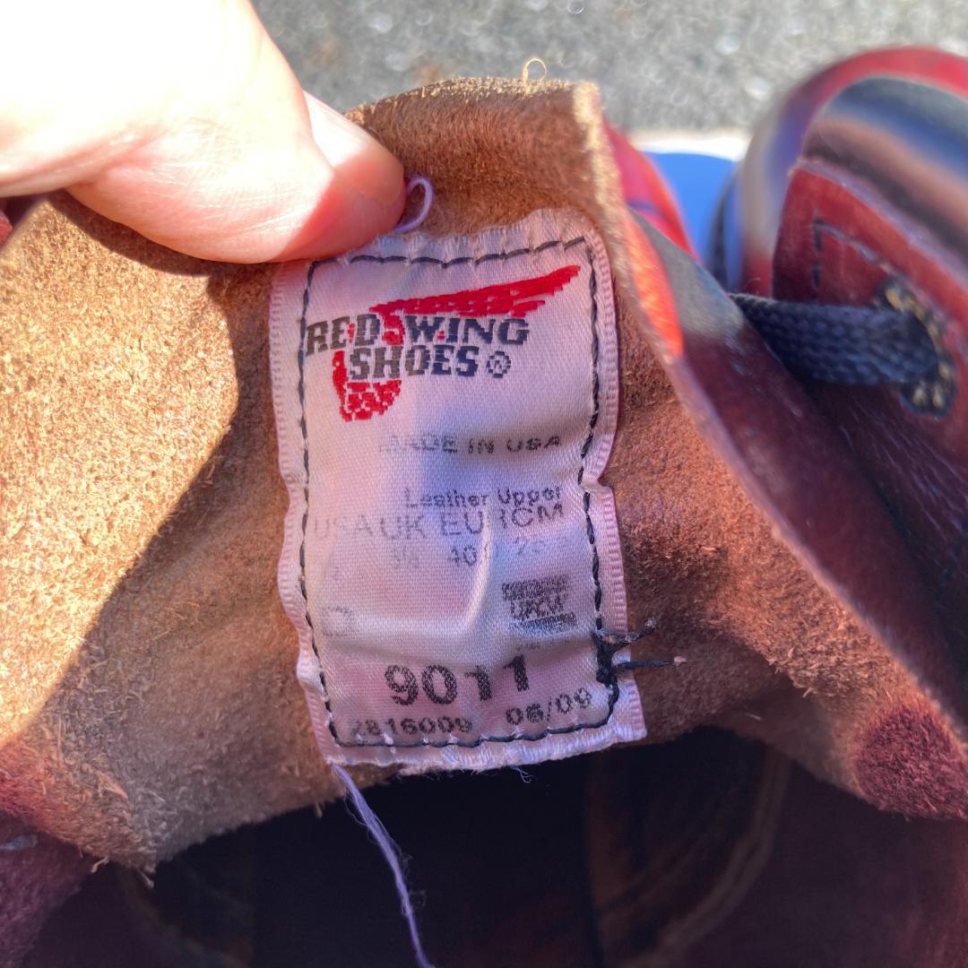 廃盤REDWINGレッドウイング ベックマン9011　訳あり