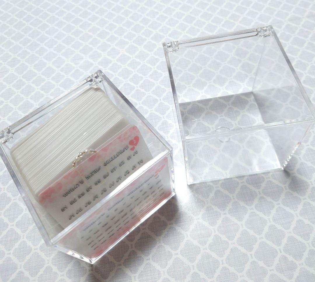 ゆう100DaysSavingChallengeBOX　ハートクマデザイン