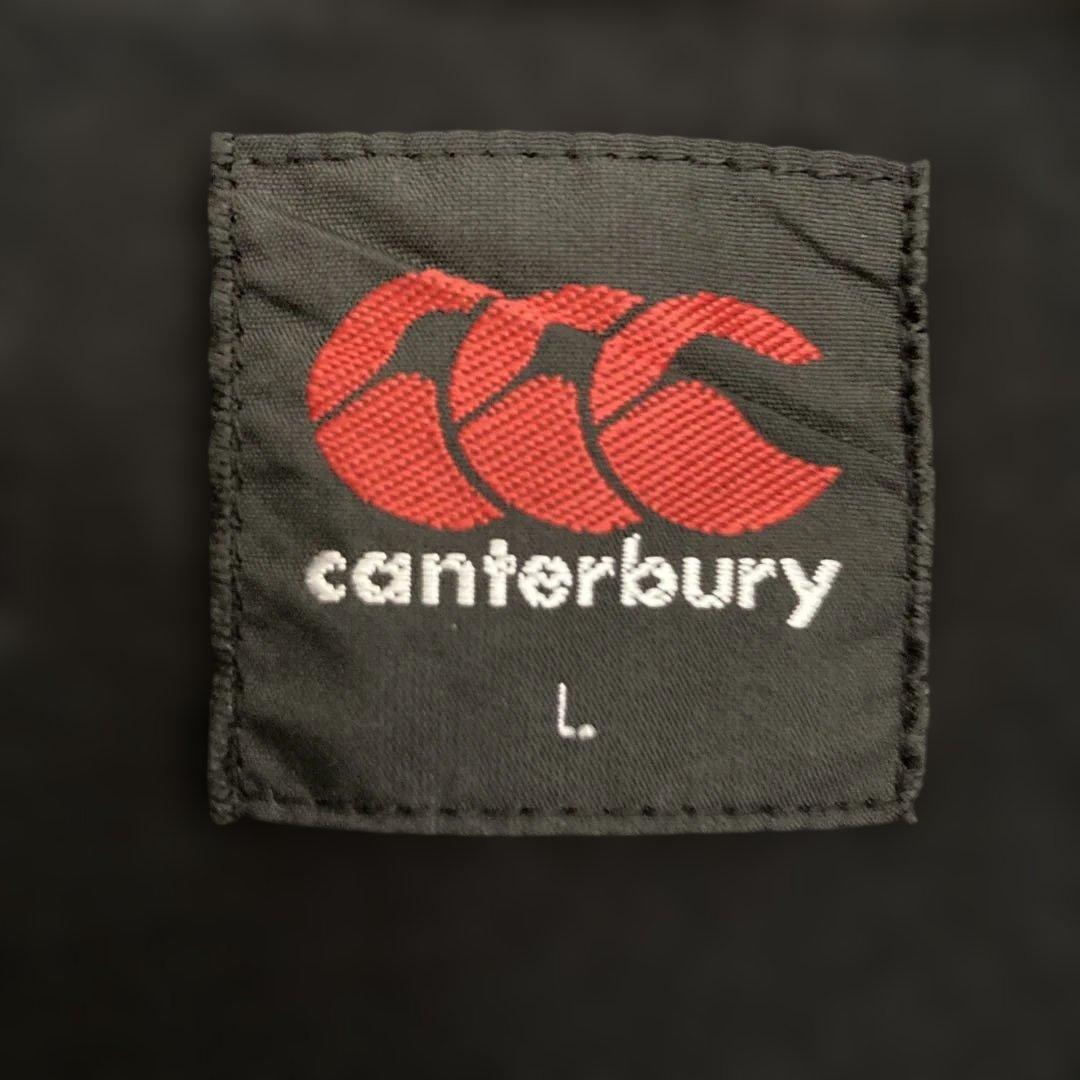 canterbury ウォームアップウェア ブラック/レッドＬサイズ