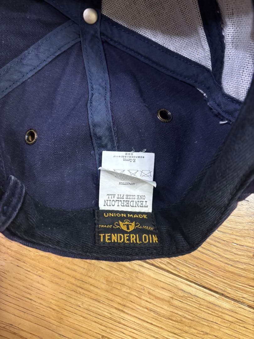 TENDERLOIN T-TRACKER CAP HBテンダーロイン 紫 黒 金
