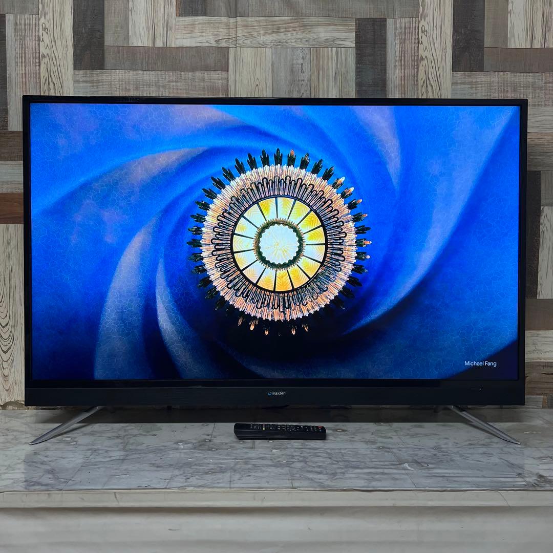 即日受渡❣️全国送料込MAXZEN50V型ゲームモード&外付HDD録画対応