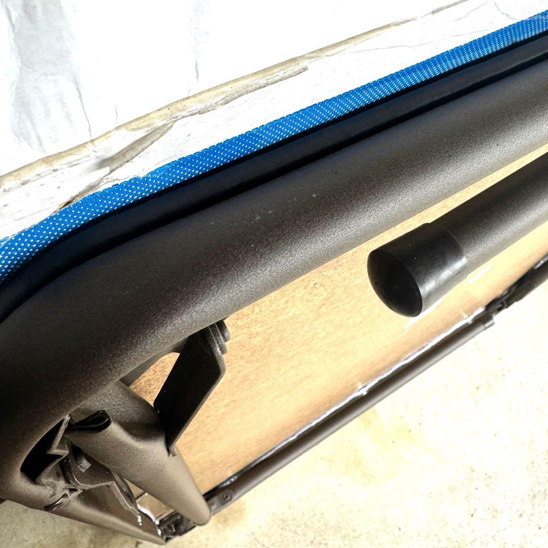 【美品】Cosco ブラウン 正方形 折りたたみテーブル 34インチ