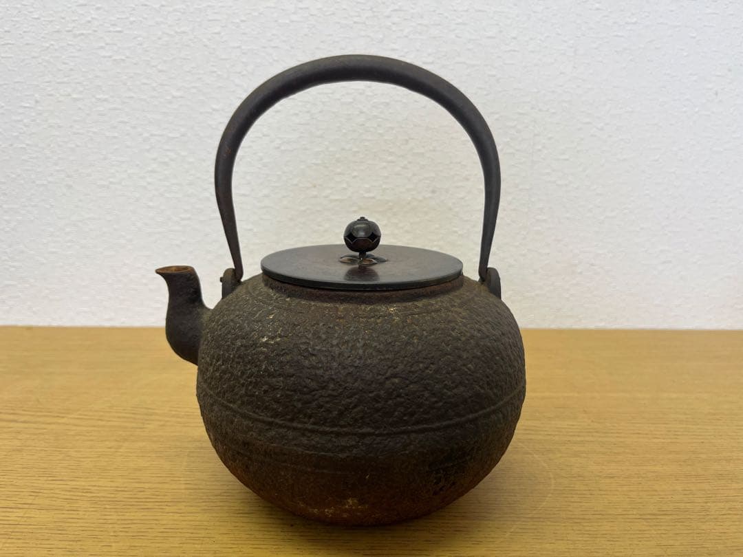 鉄瓶　龍文堂造　茶道具　伝統工芸品　アンティーク　インテリア